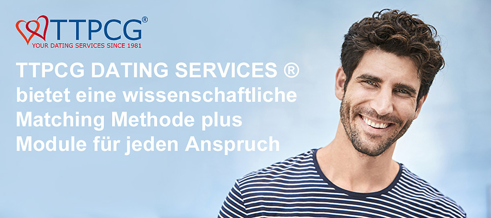TTPCG &reg; Partnervermittlung mit Herz und Niveau.